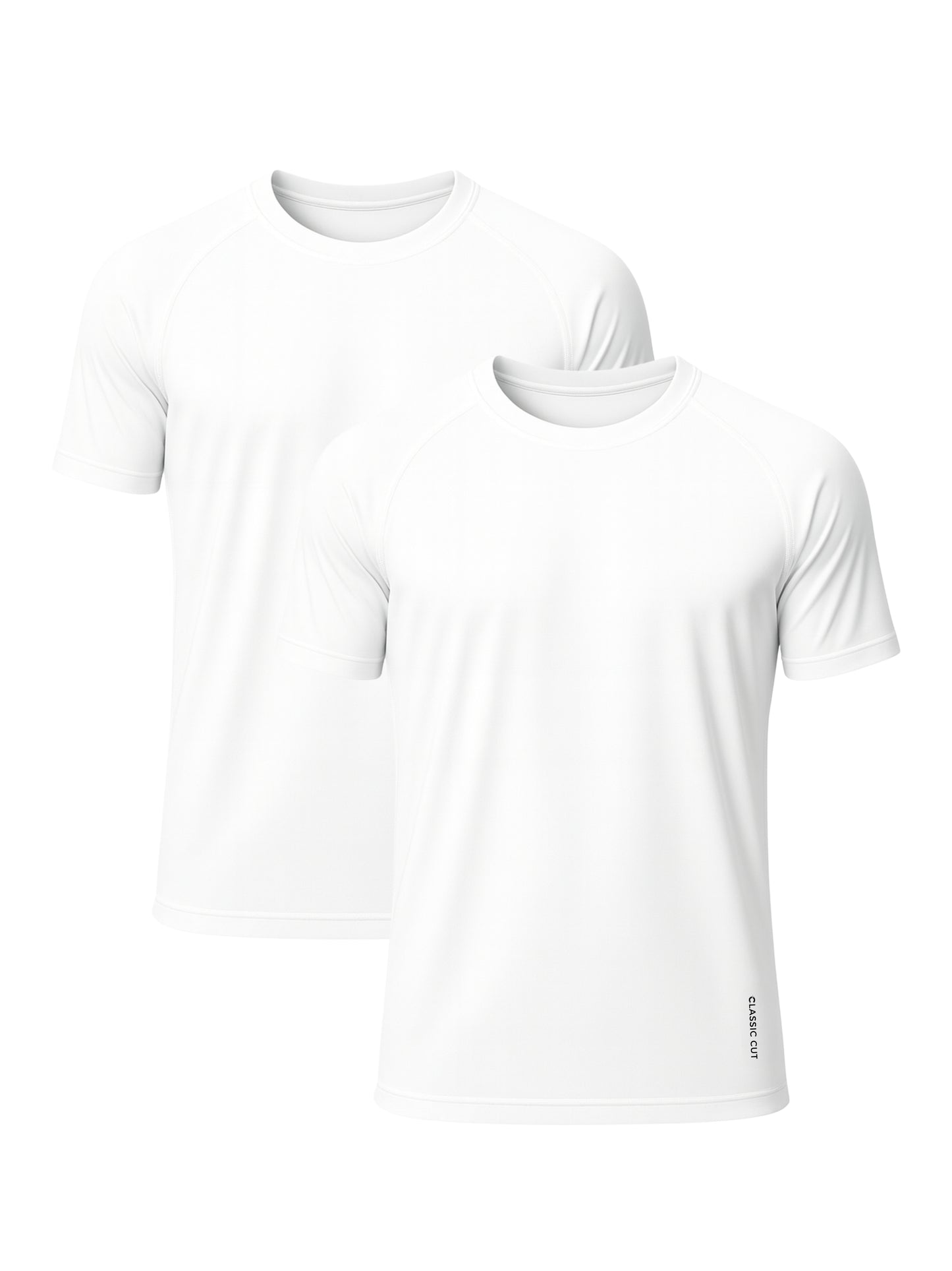 Active Tees | 2-Pack White