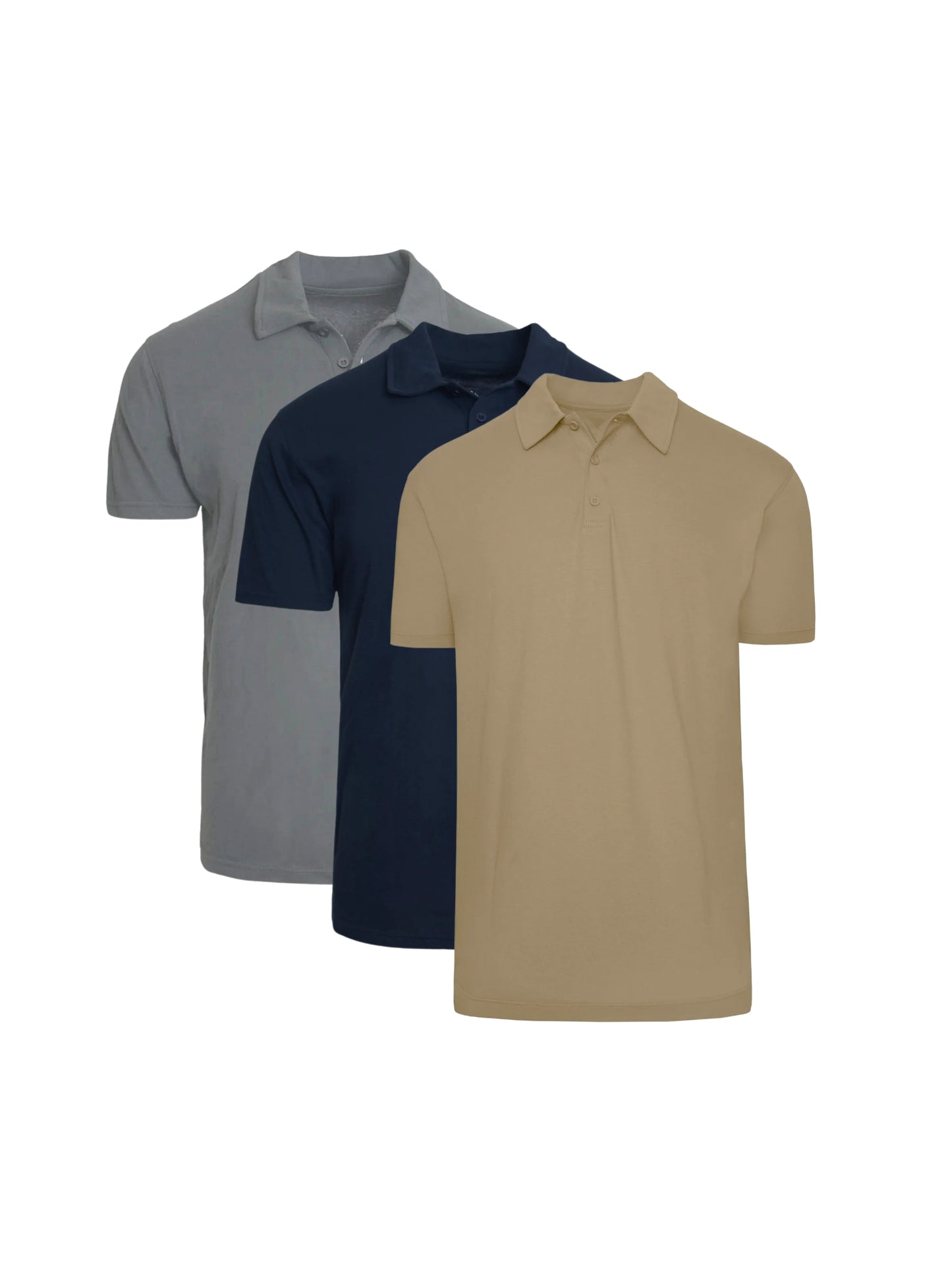 Colour Polo Shirts - 3-pack