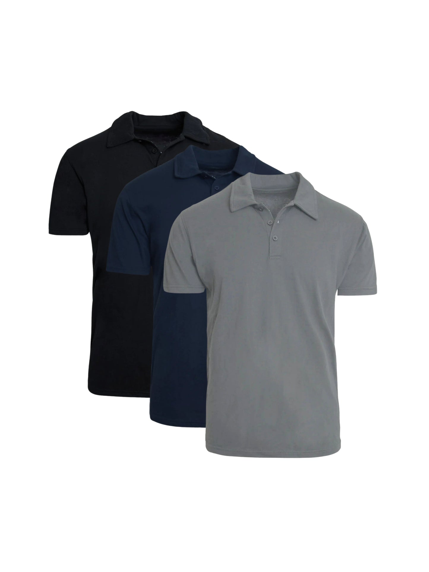 Dark Polo Shirts - 3-pack
