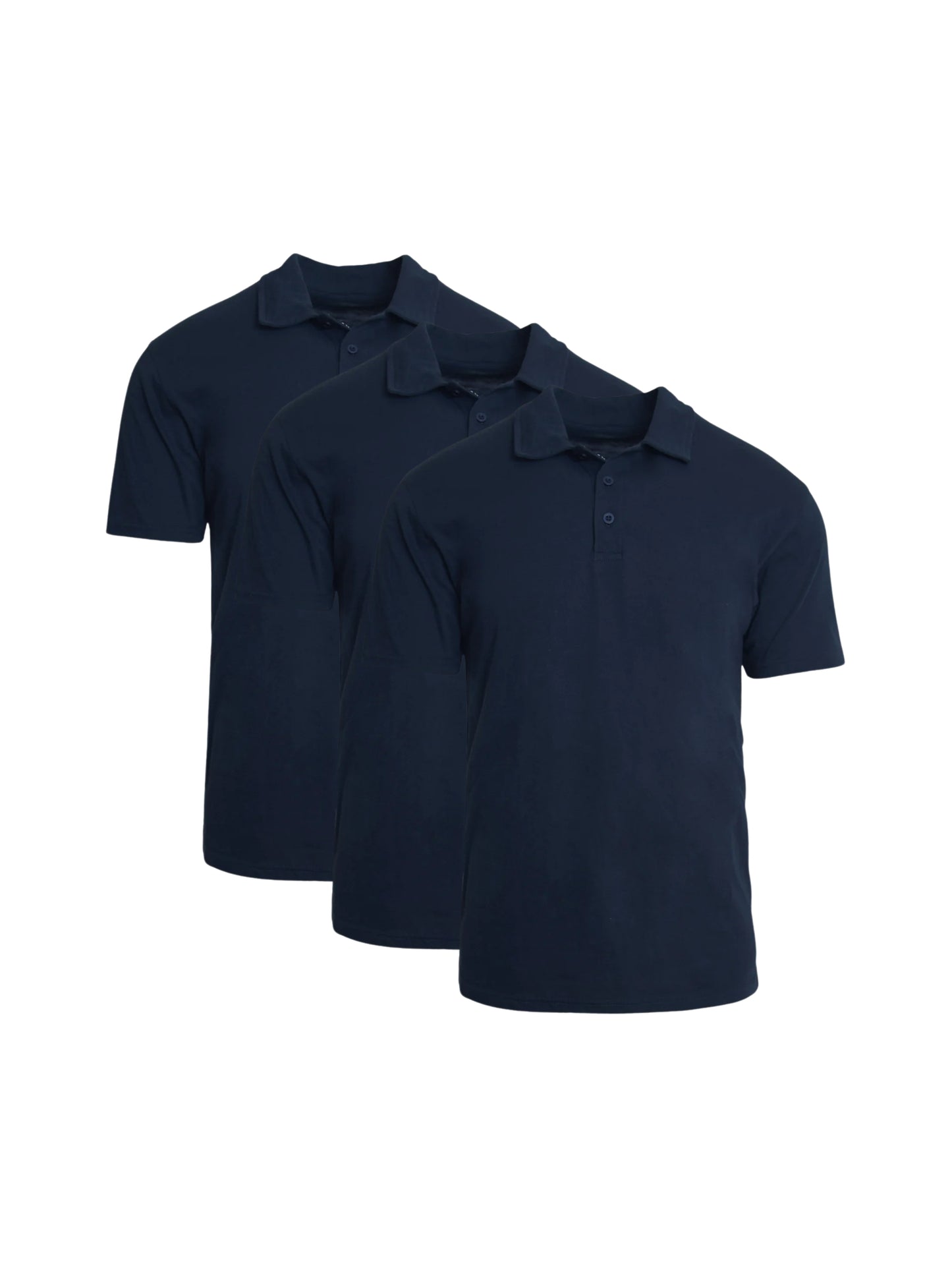 Navy Polo Shirts - 3-pack