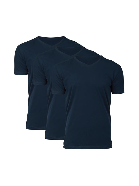 V-Necks | 3-Pack Navy
