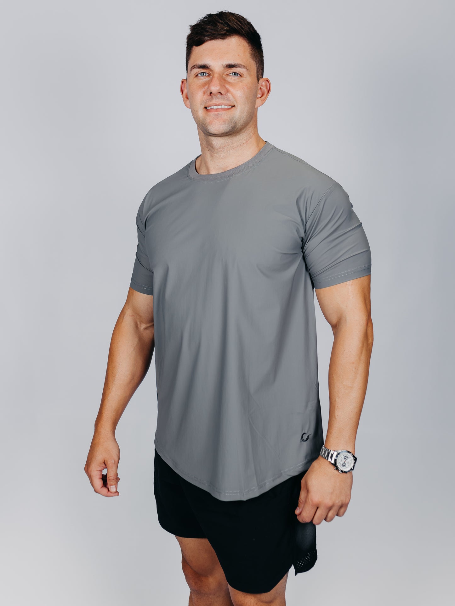 2024 Active Tee | Charcoal