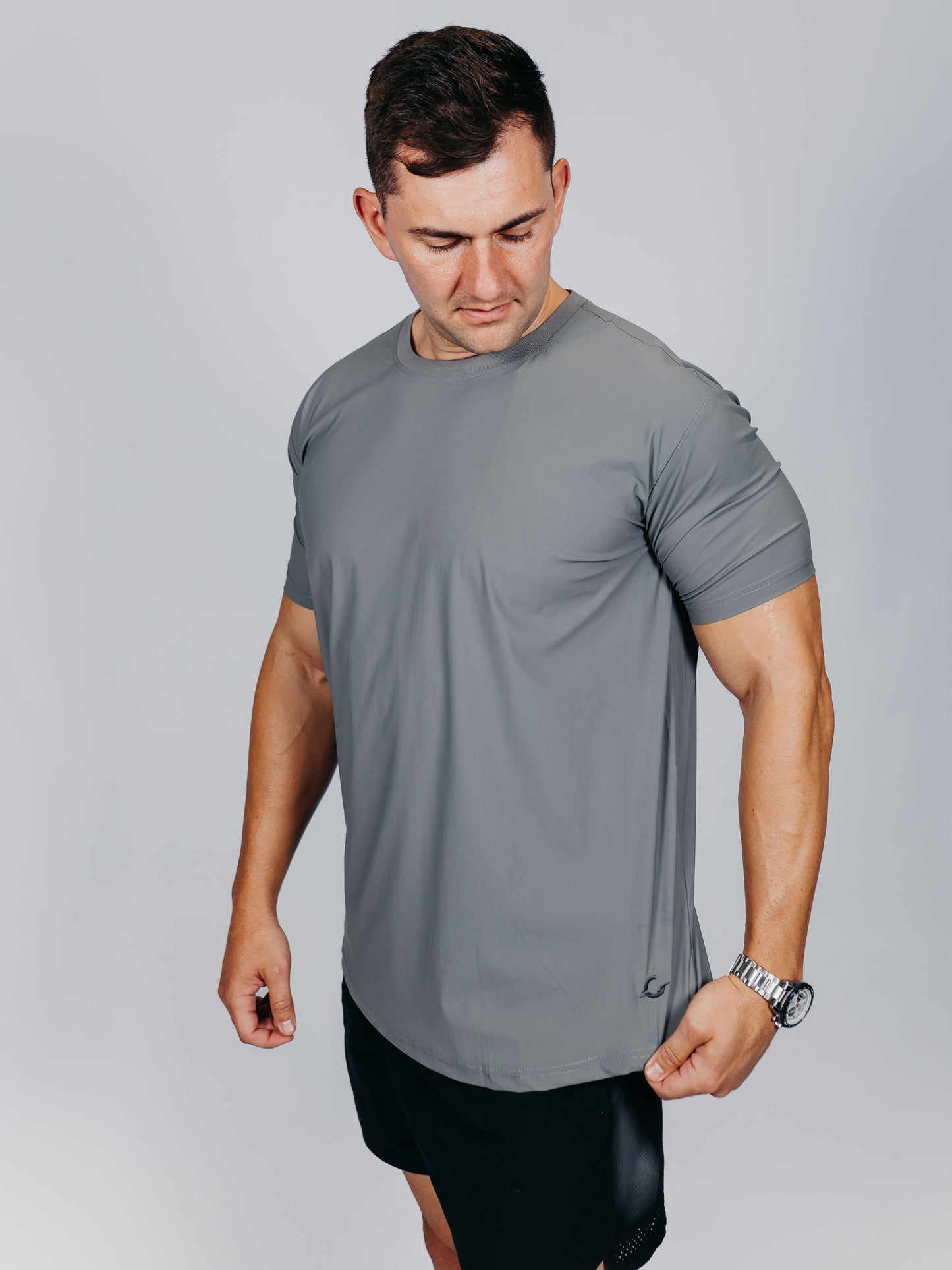2024 Active Tee | Charcoal