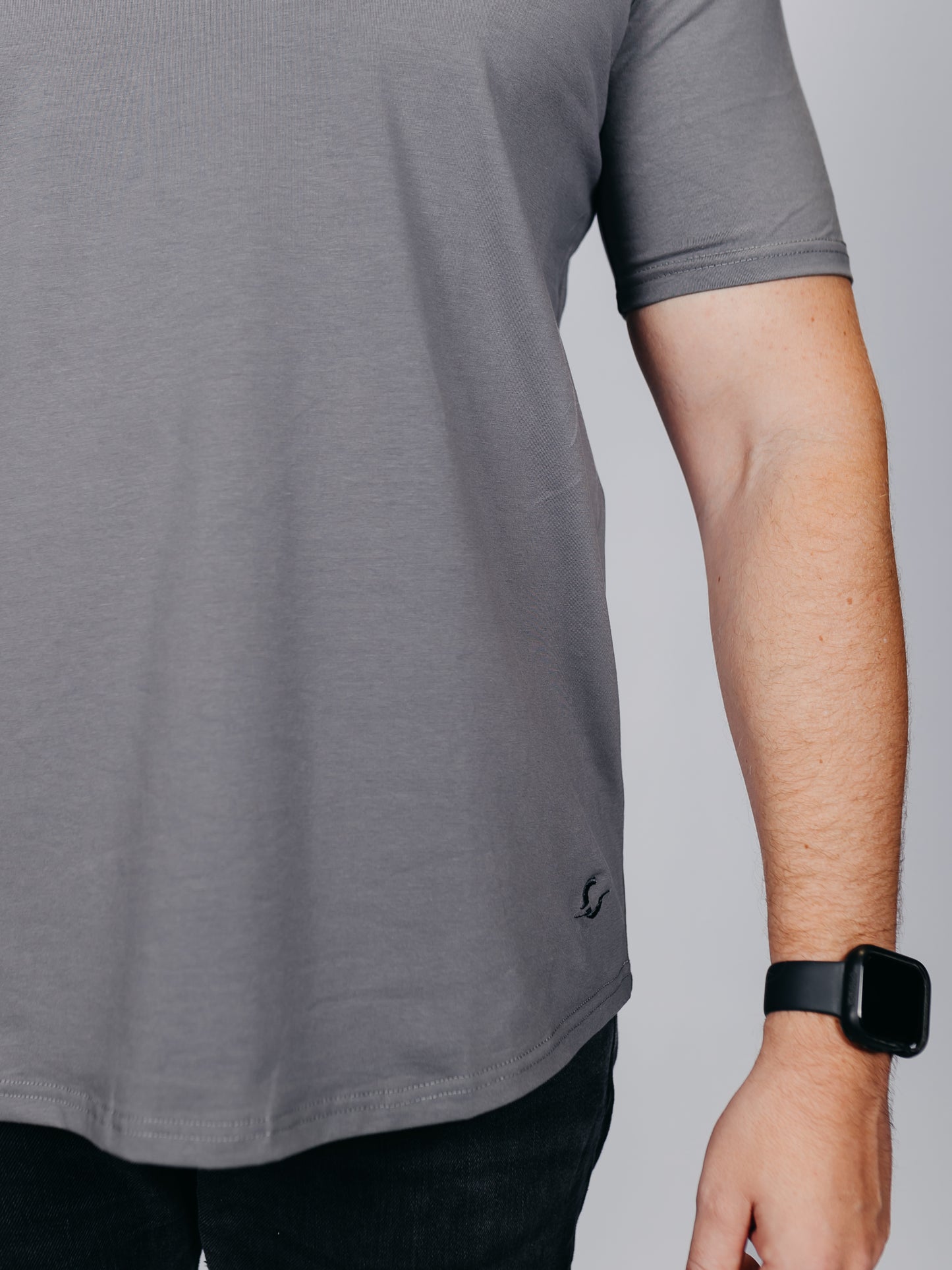 V-Necks | 5-Pack Charcoal