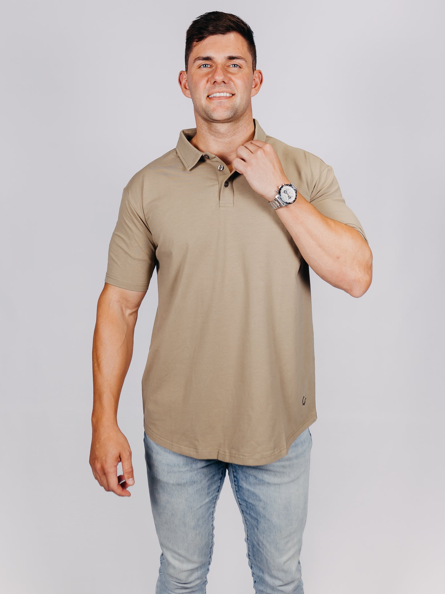 Polo Shirt | Khaki