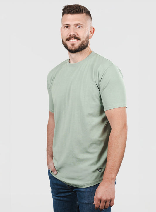 Crew Tee | Sage Green