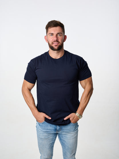 Navy Crew Tees - 10-pack