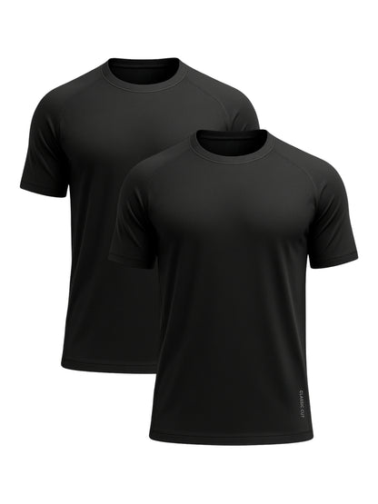 Active Tees | 2-Pack Black