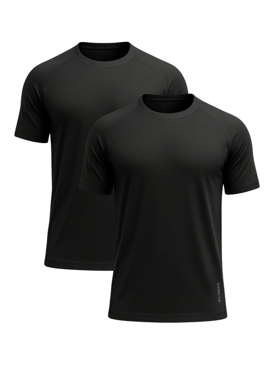 Active Tees | 2-Pack Black