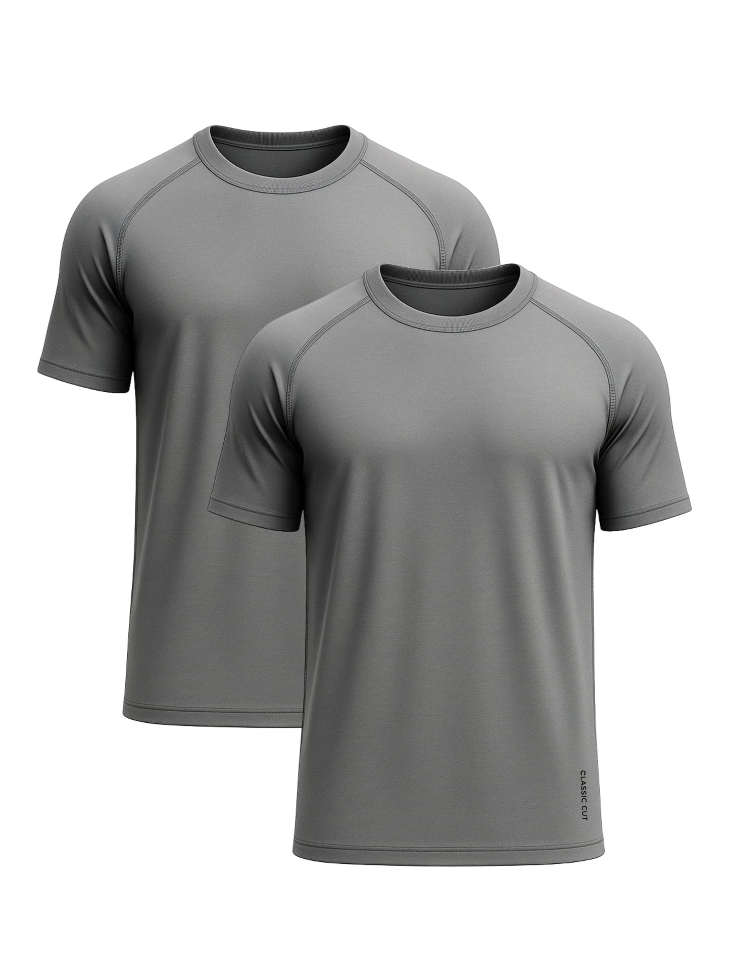 Active Tees | 2-Pack Charcoal