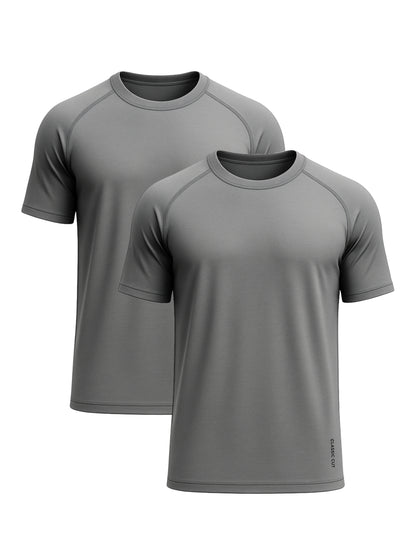 Active Tees | 2-Pack Charcoal