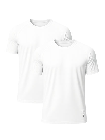 Active Tees | 2-Pack White