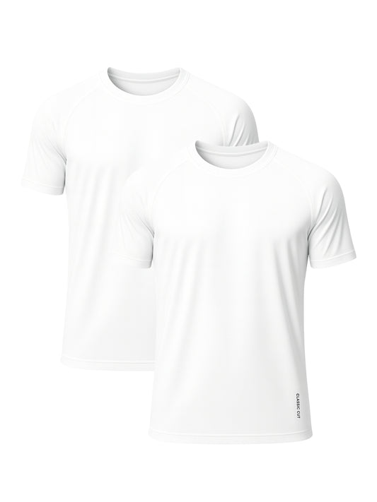 Active Tees | 2-Pack White