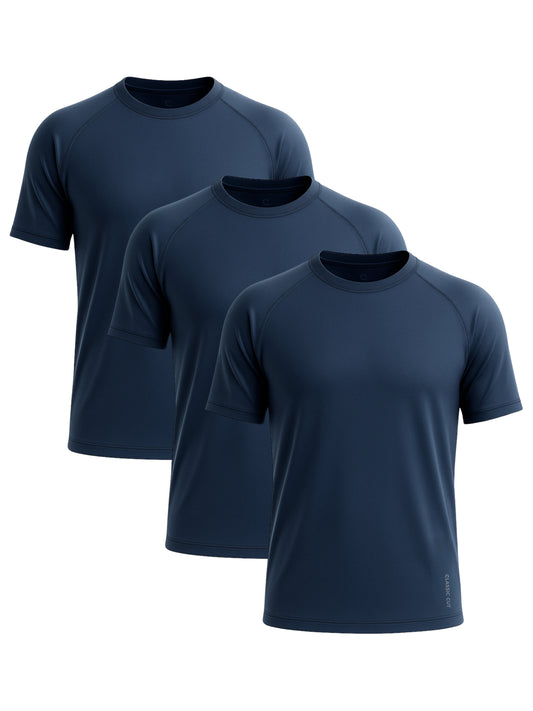Active Tees | 3-Pack Navy