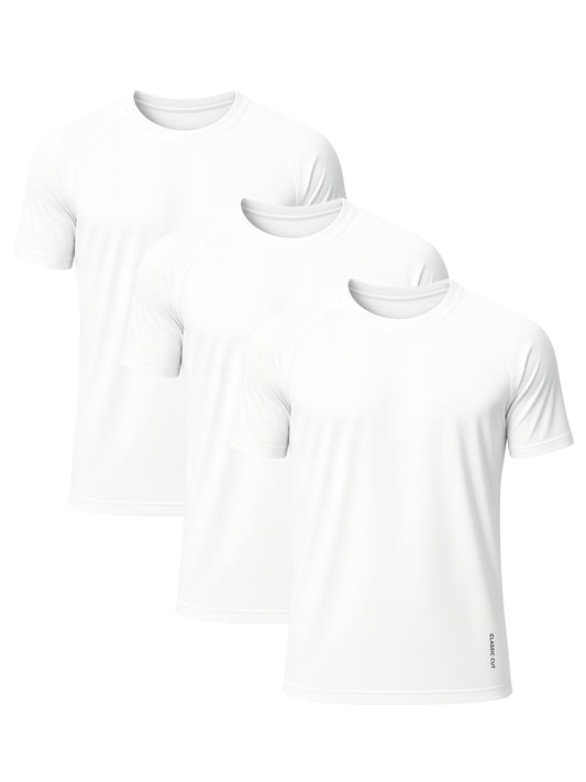Active Tees | 3-Pack White