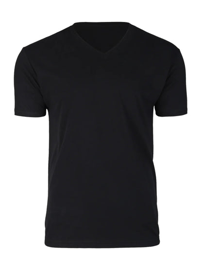 Black V-Neck T-Shirt