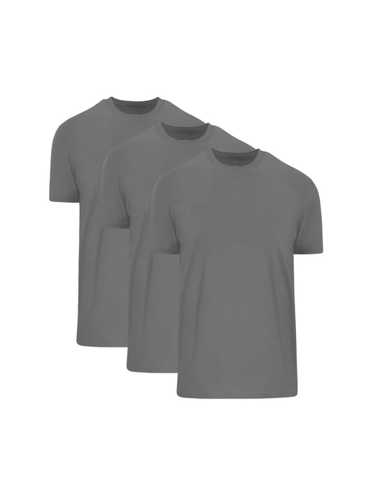 Charcoal Active Tees - 3-pack