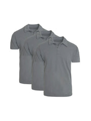 Classic Polos | 3-Pack Charcoal