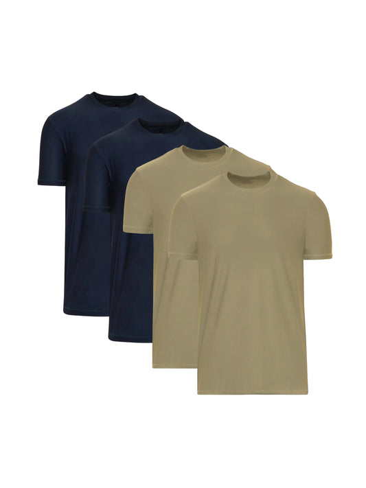 Colour Active Tees - 4-pack