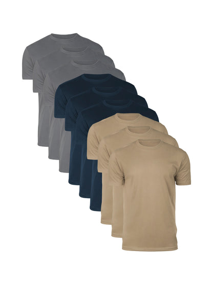 Colour Crew Tees - 9-pack