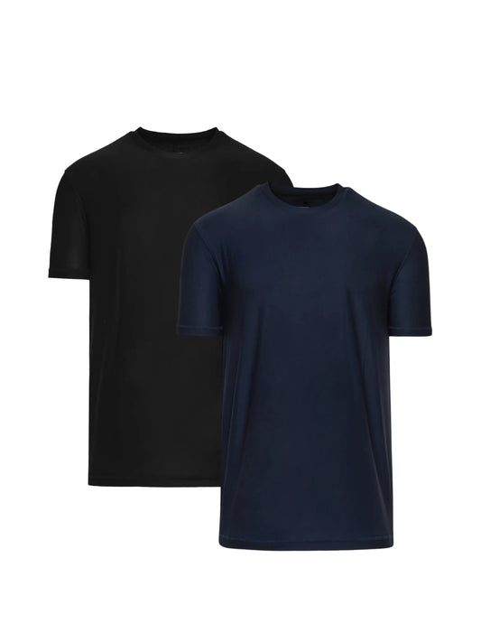 Dark Active Tees - 2-pack