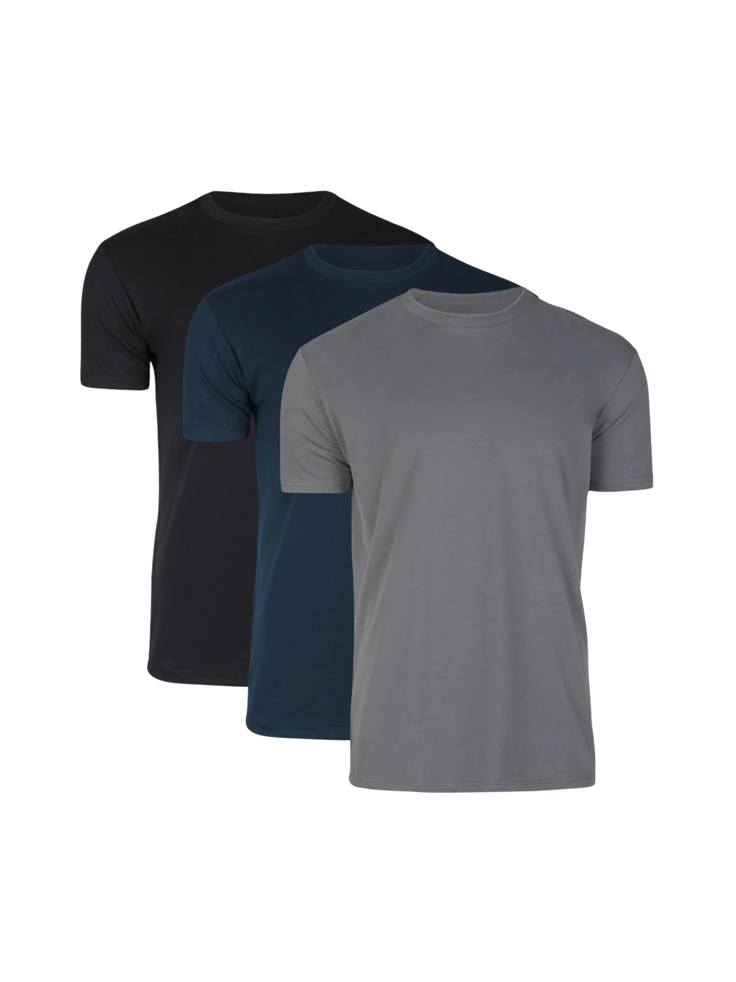 Dark Crew Tees - 3-pack