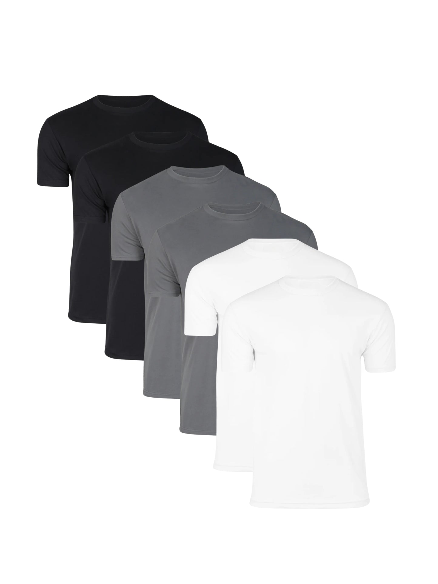 Essential Crew Tees - 6-pack