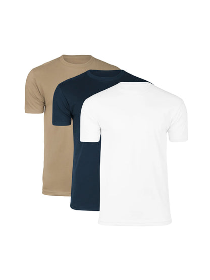 Foundation Crew Tees - 3-pack