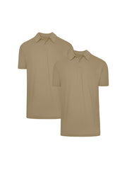 Classic Polos | 2-Pack Khaki