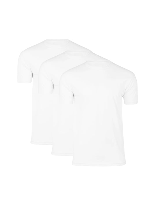 White Crew Tees - 3-pack