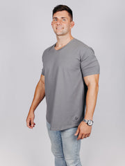 V-Neck | Charcoal