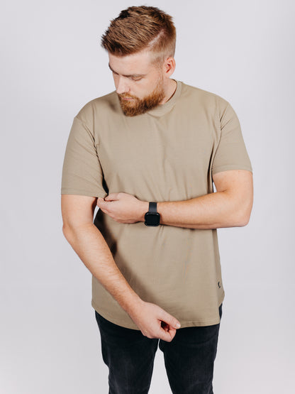 Khaki Crew T-Shirt