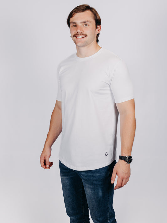 Crew Tee | White