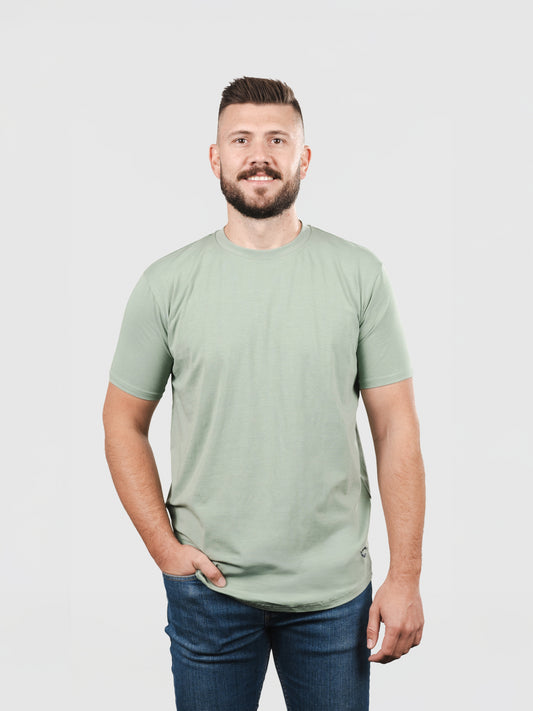 Crew Tee | Sage Green
