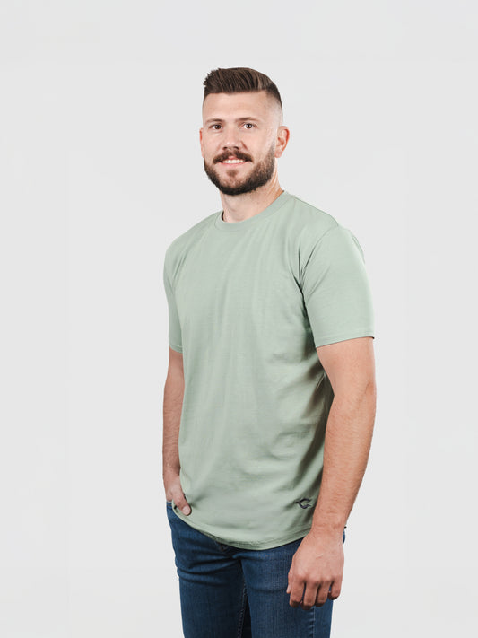 Crew Tee | Sage Green