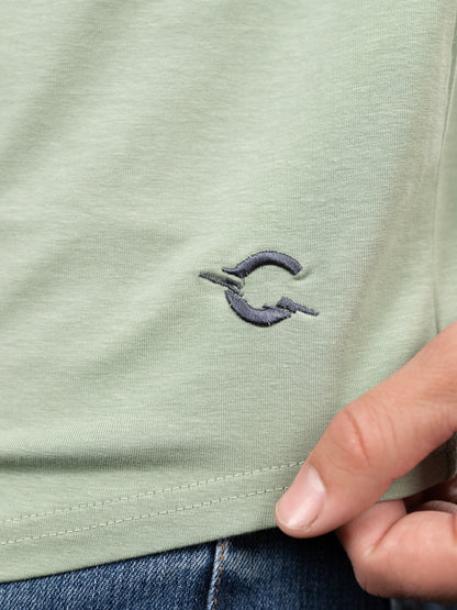 Crew Tee | Sage Green