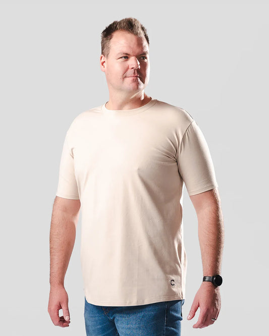 Crew Tee | Stone