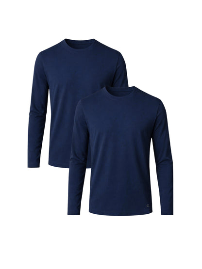 Long Sleeves | 2-Pack | Navy