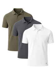 Pique Polos | 3-Pack II