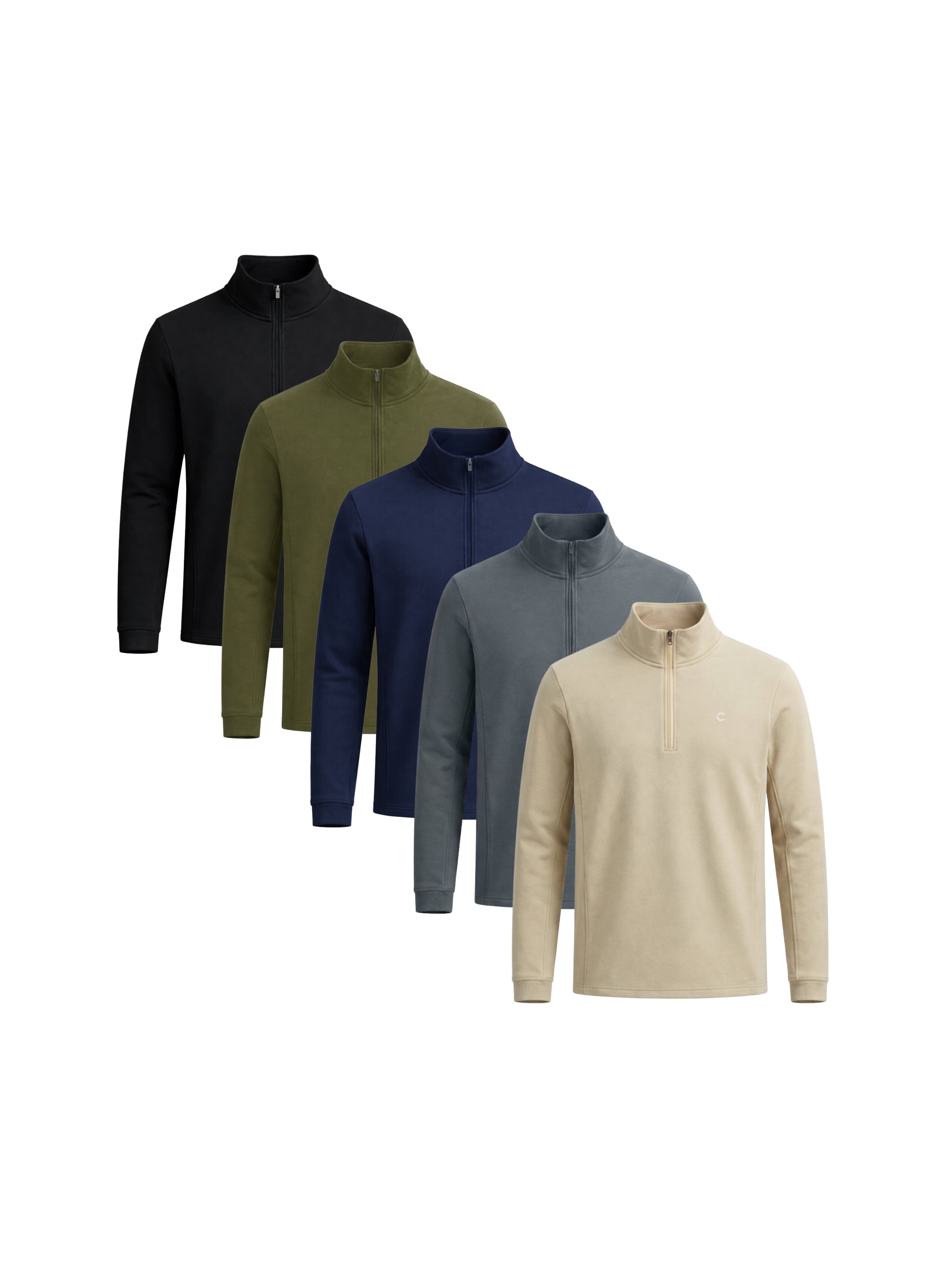 Quarter Zips | 5-Pack