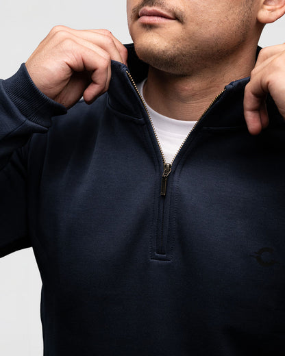 Quarter Zip | Navy