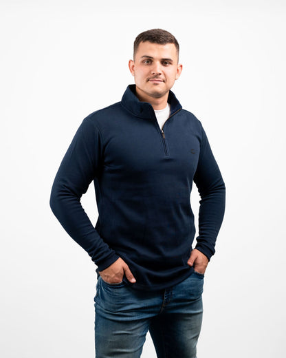 Quarter Zip | Navy