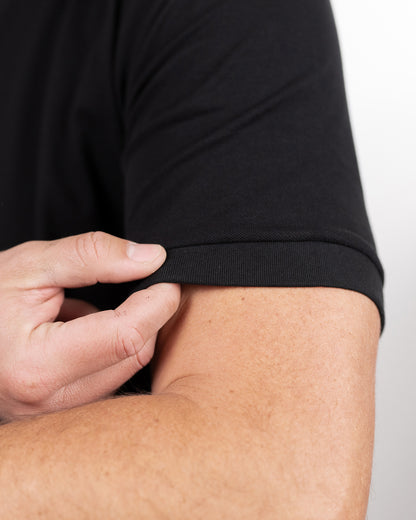 Pique Polo | Black