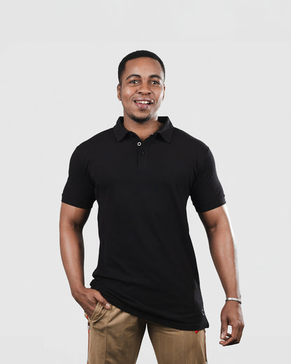 Pique Polo | Black