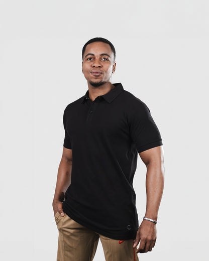 Pique Polo | Black