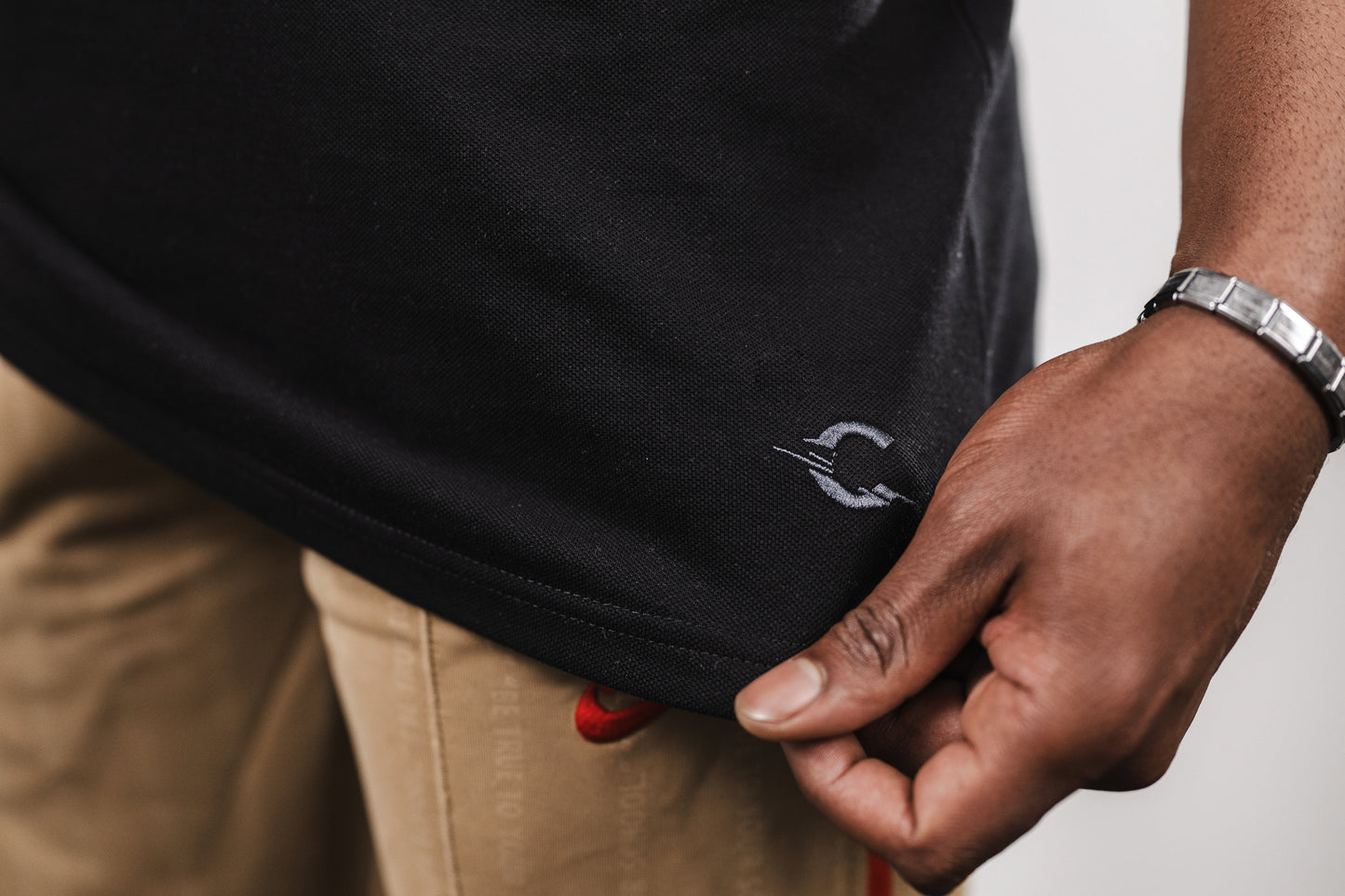 Pique Polo | Black
