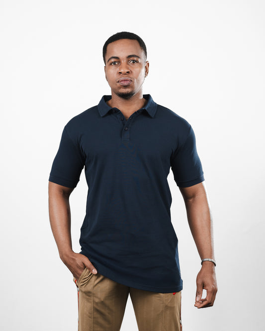 Pique Polo | Navy