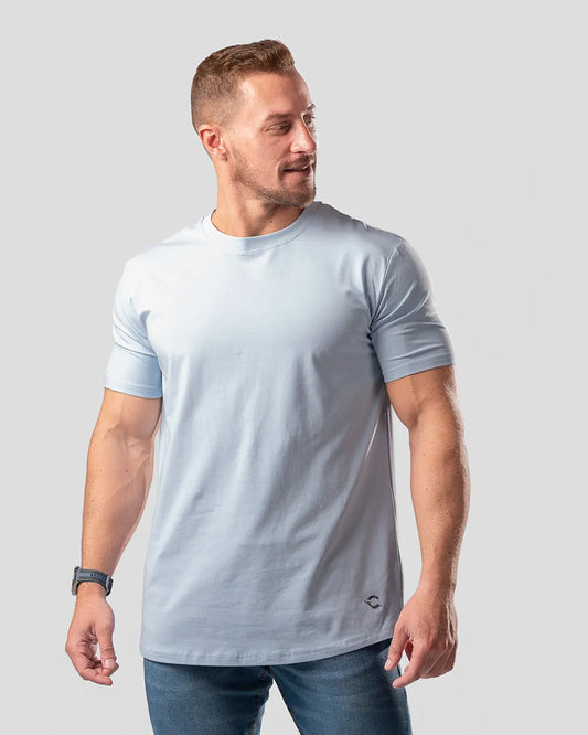 Crew Tee | Light Blue